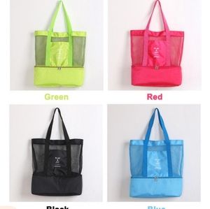 Beach tote bags with cooler